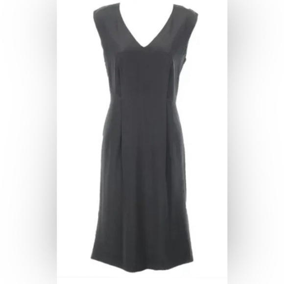 J Crew Sleeveless Silk Dress - Picture 1 of 8